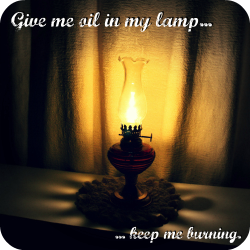oil in my lamp